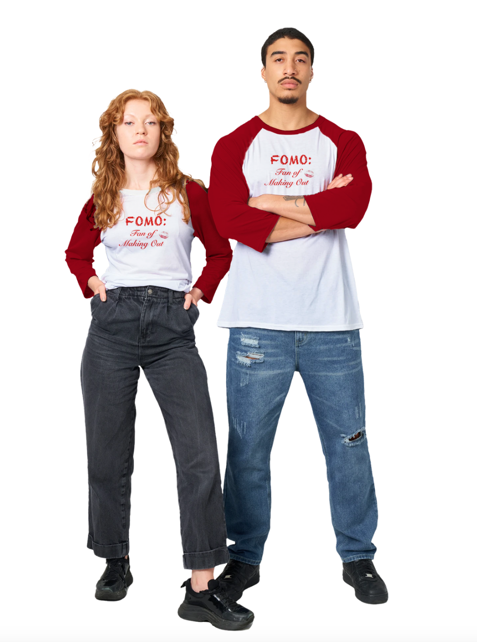 Fan Of Making Out - Baseball Tee