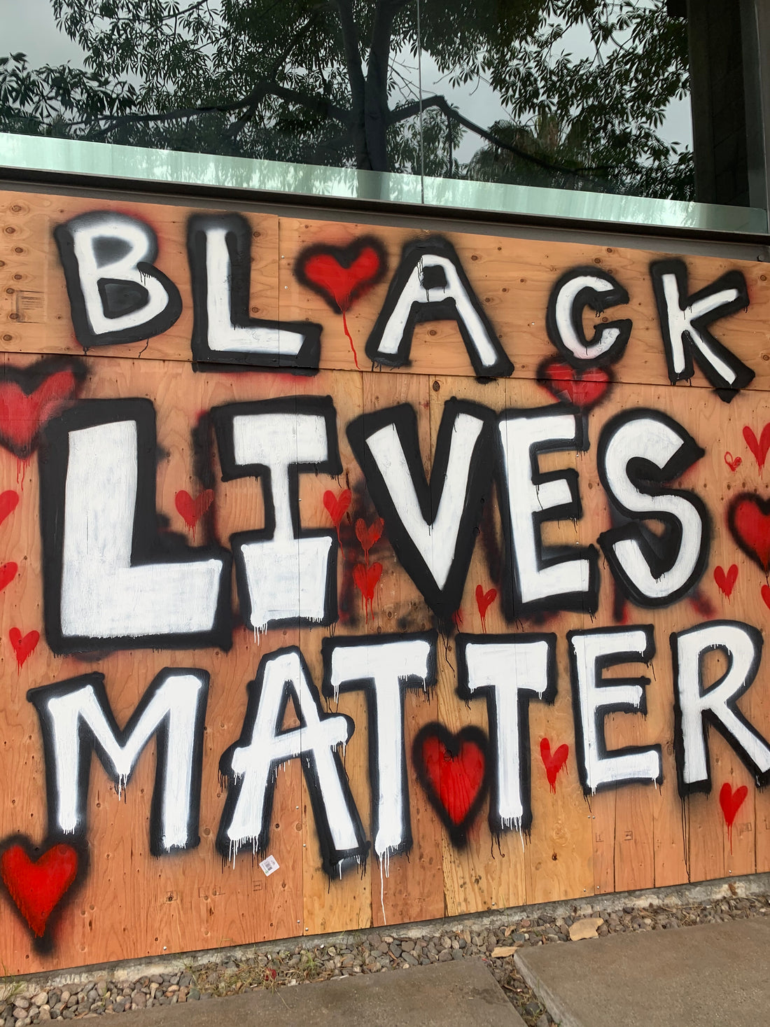 Black Lives Matter - artist response to heartbreak